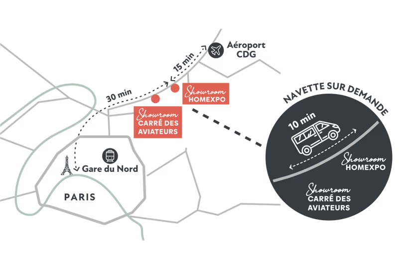 Our showroom groupe cargo